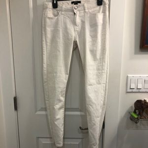 F21 White Jeans